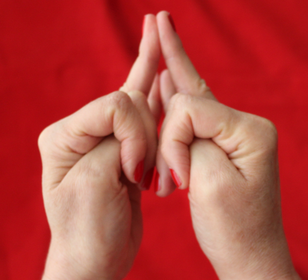 Fingeryoga: Shakti Mudra bei Schlaflosigkeit