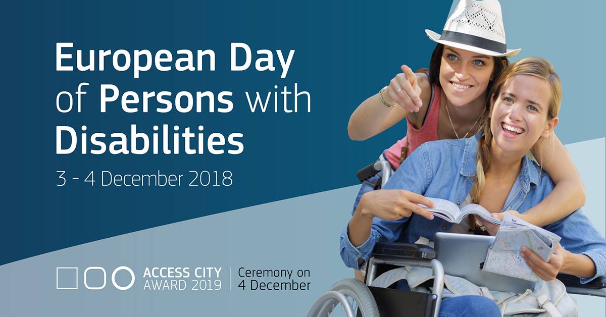 European Day of Persons with Disabilities 2018 Logo European Day of Persons with Disabilities 2018