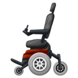 Motorized Wheelchair on Emojipedia 12.0, © 2019 Emojipedia
