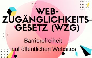 Das Web-Zugänglichkeits-Gesetz (WZG) verpflichtet öffentliche Einrichtungen, ihre Websites und mobilen Anwendungen barrierefrei zu gestalten, damit diese für alle Nutzerinnen und Nutzer – vor allem aber für Menschen mit Behinderungen – besser zugänglich sind.