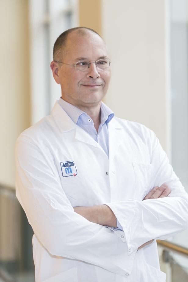 Univ.-Prof. Dr. Thomas Berger, Vorstands-Vorsitzender der Multiple Sklerose Forschungsgesellschaft © Bild: MedUni Wien