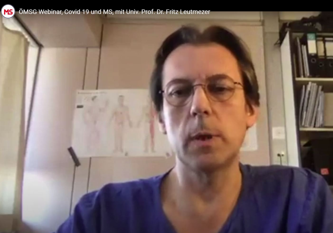 Covid-19 und Multiple Sklerose. Webinar mit Univ. Prof. Dr. Fritz Leutmezer, Neurologe am AKH Wien