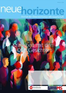 Neue Horizonte 2/2023, Nr. 203, Journal der Österreichischen MS-Gesellschaft, Medieninhaber und Herausgeber: Österreichische MS-Gesellschaft. 
