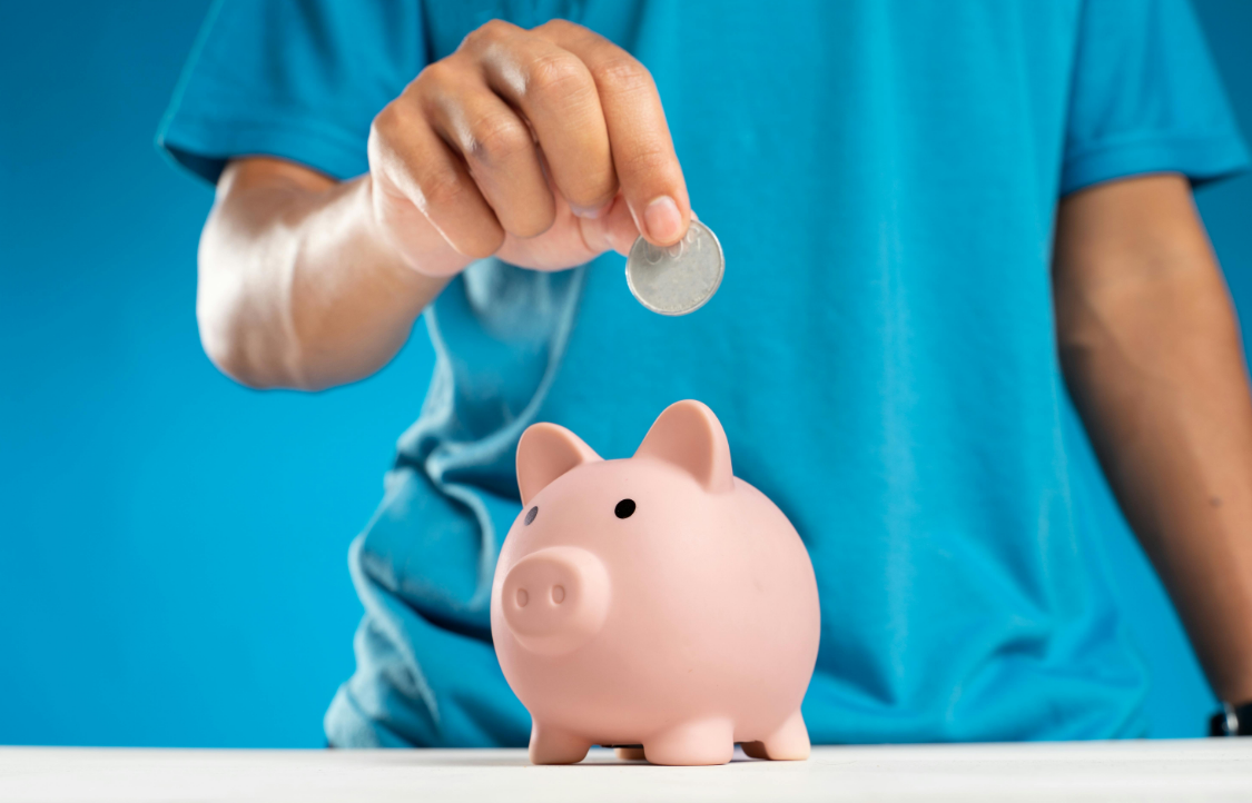 Bild von einem Sparschwein